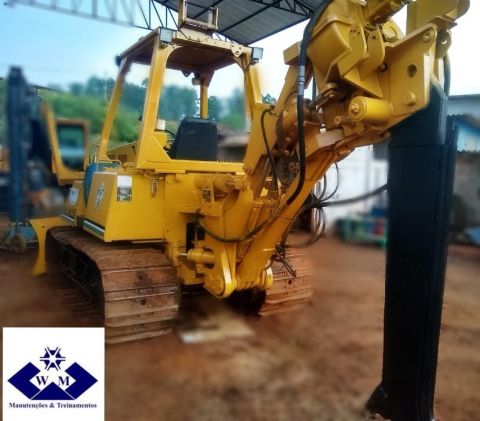 Diagnóstico, correções de falhas e ajustes do Trator de Esteiras Vermeer utilizado para colocação de cabos de fibra óptica