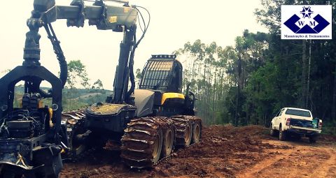 Avaliação dos equipamentos florestais para análise da vida útil dos cilindros hidráulicos.
